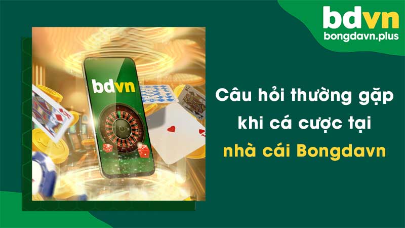 Câu hỏi thường gặp khi cá cược tại nhà cái Bongdavn