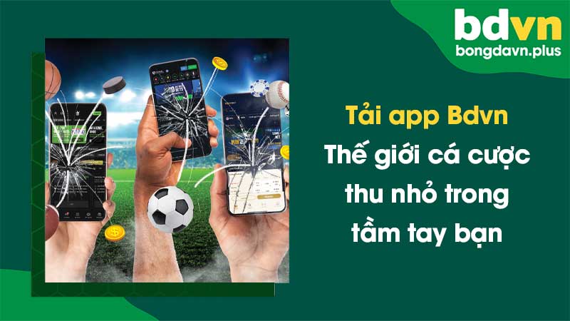 Tải app Bdvn - Thế giới cá cược thu nhỏ trong tầm tay bạn